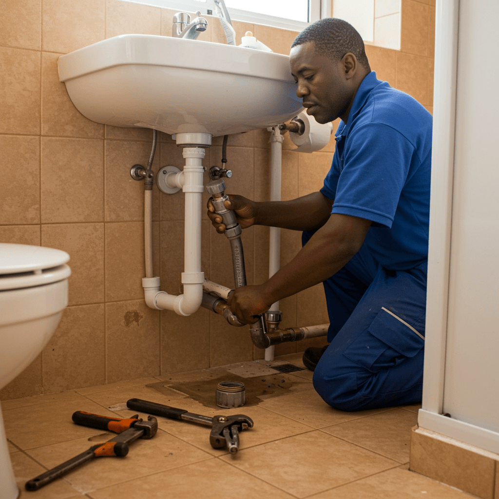 Pipes and valves for plumbing