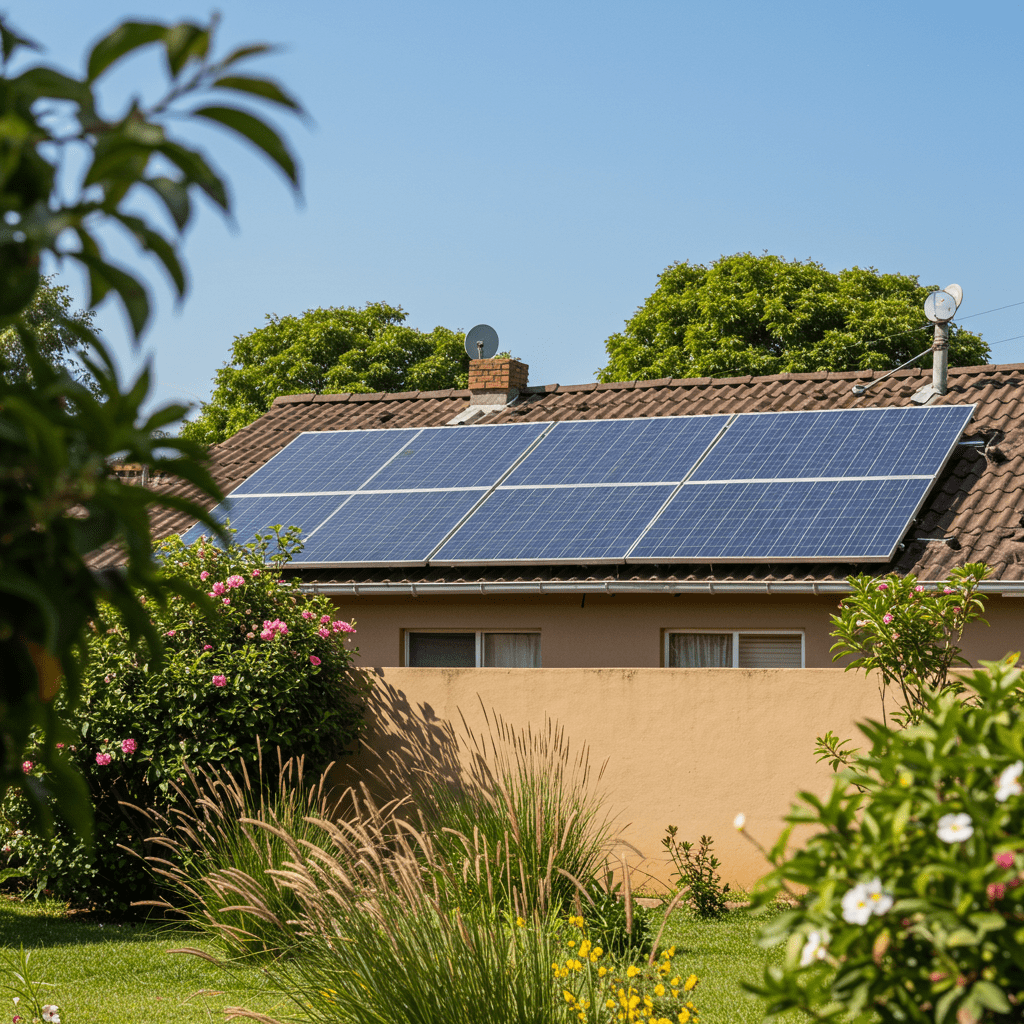 Solar panels installed in Polokwane